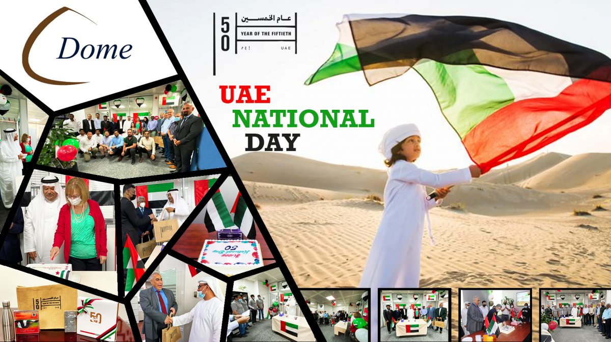 Dome Group celebrated the 50th UAE National Day